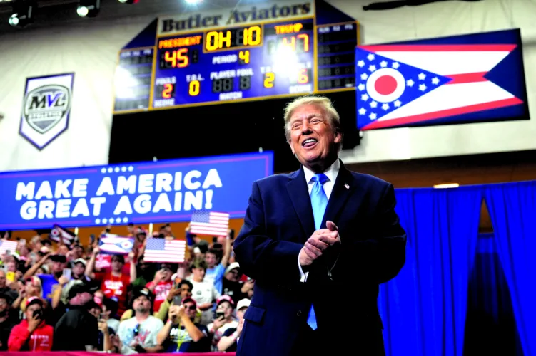 Trump touts data centers at Ohio rally